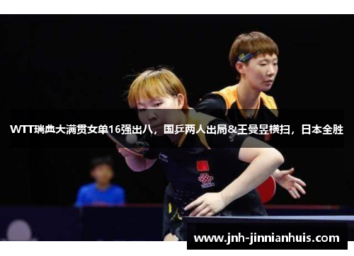 WTT瑞典大满贯女单16强出八，国乒两人出局&王曼昱横扫，日本全胜